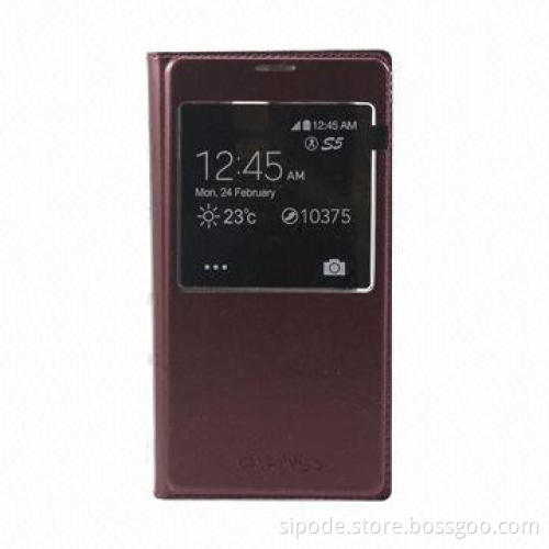 S-view Leather Flip Case Cover for Samsung Galaxy Note3 N9000